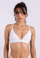 Wireless triangle bra