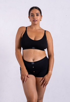 Women's boxer briefs black