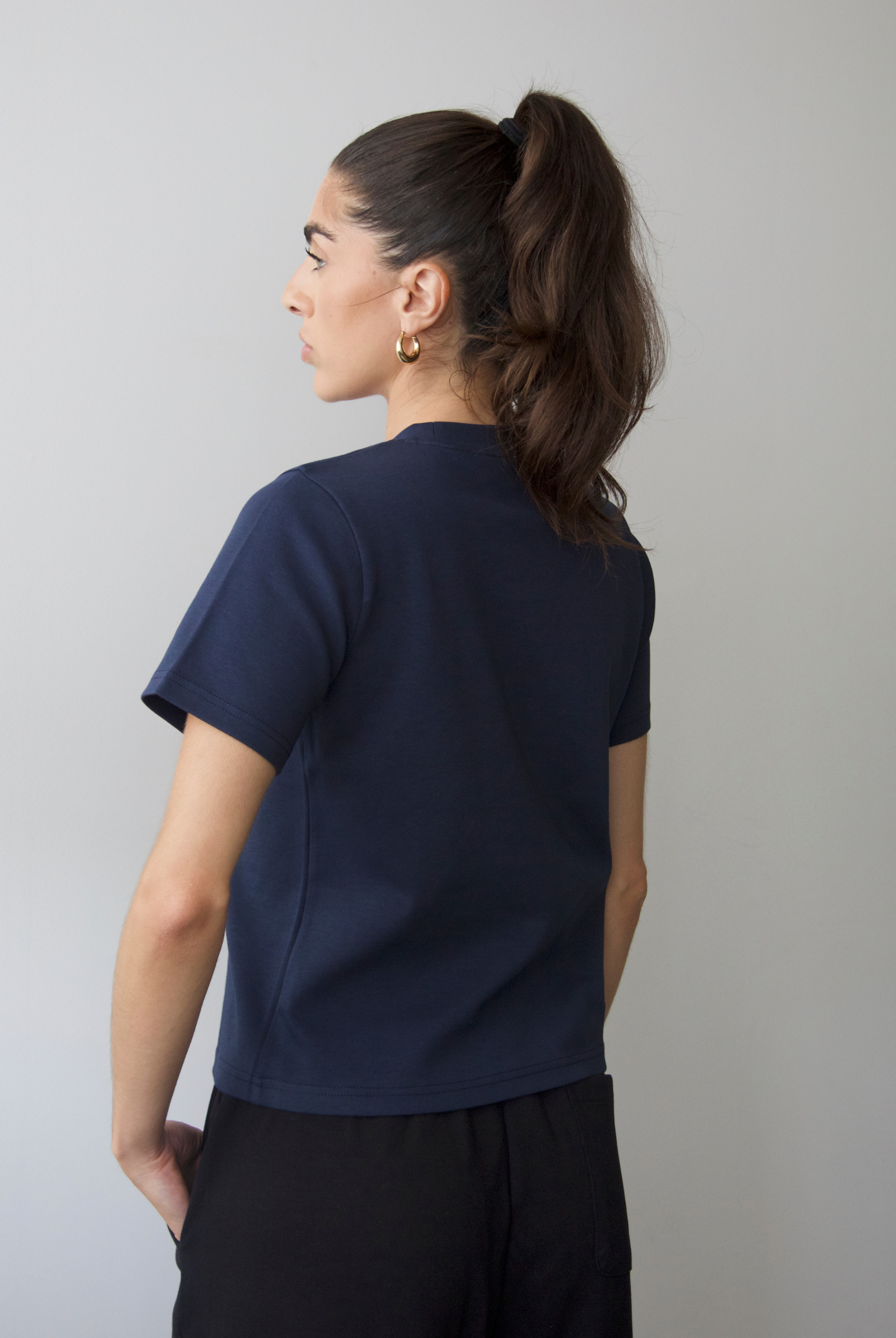 Back, Relaxed Fit T-shirt, Outer Space