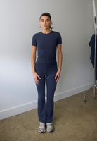Flared Leggings, Outer Space, front