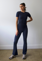 Flared Leggings, Outer Space, front