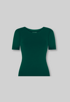 organic cotton t-shirt, evergreen cut out