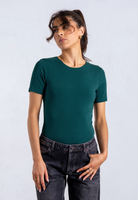 organic cotton t-shirt, evergreen front