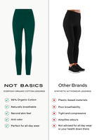 green organic cotton leggings comparison
