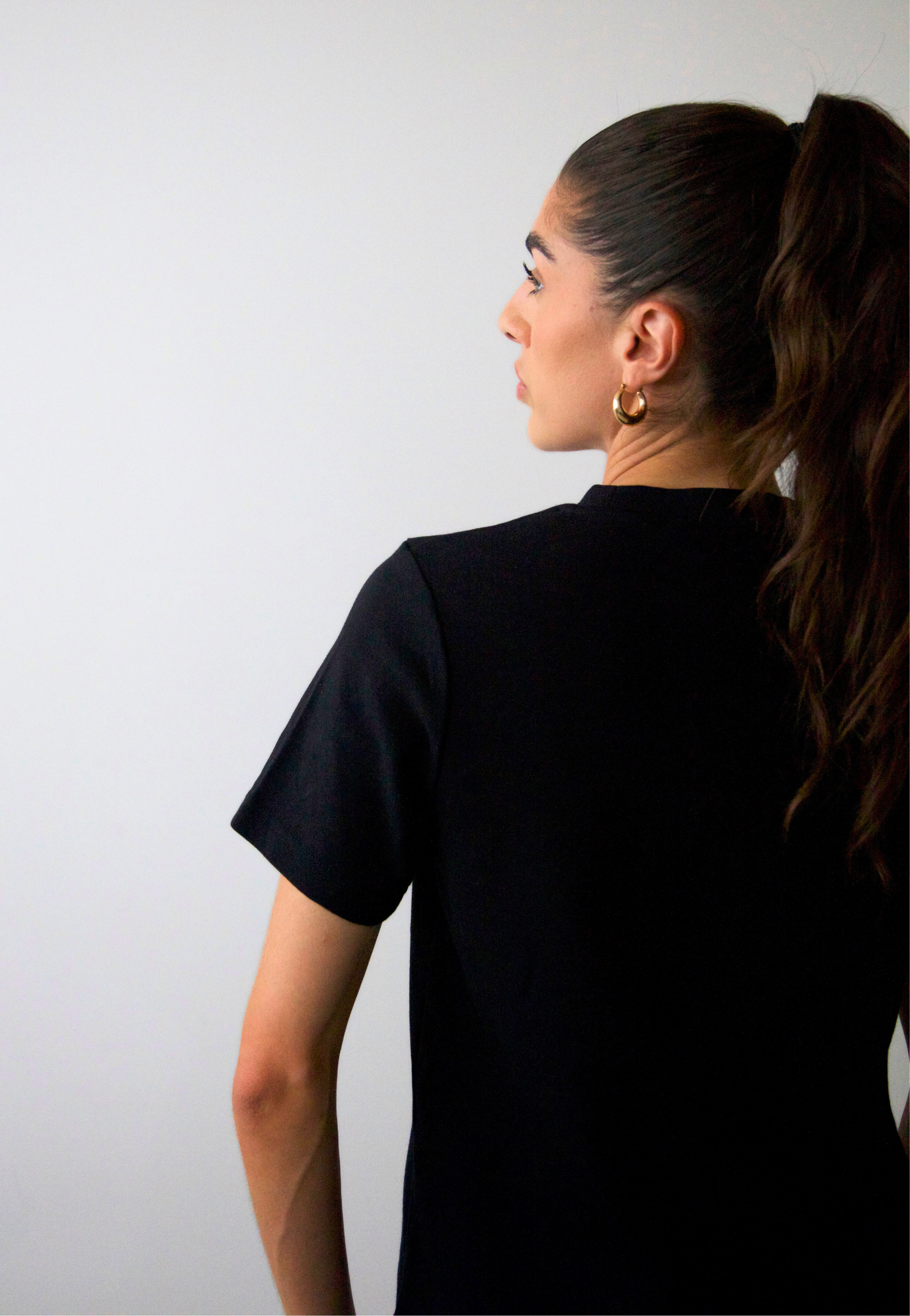 Back, Relaxed Fit T-shirt, Black 