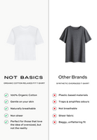Side by Side, Relaxed Fit T-shirt, White