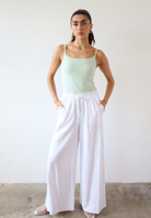 Organic Cotton Cami Top, Green, front