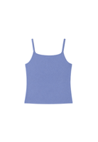 Organic Cotton Cami Top, blue, cut out
