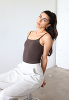 Womens wide Leg Trousers, White, Side