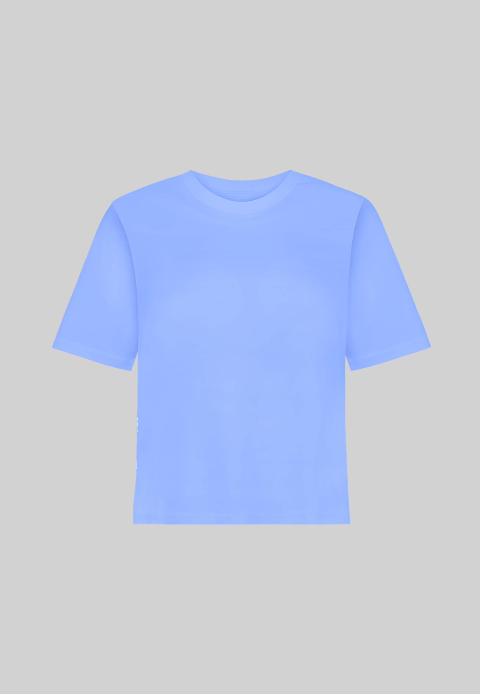 Relaxed fit T-shirt, Cornflower Blue Cut Out 
