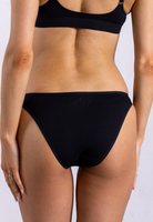 Low rise bikini briefs black