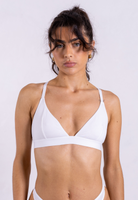 Wireless triangle bra 