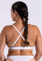 Wireless bra white