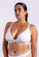 Wireless triangle bra