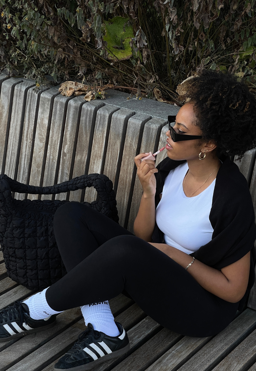 Burgundy Organic Cotton Wrap Waist Leggings Not Basics