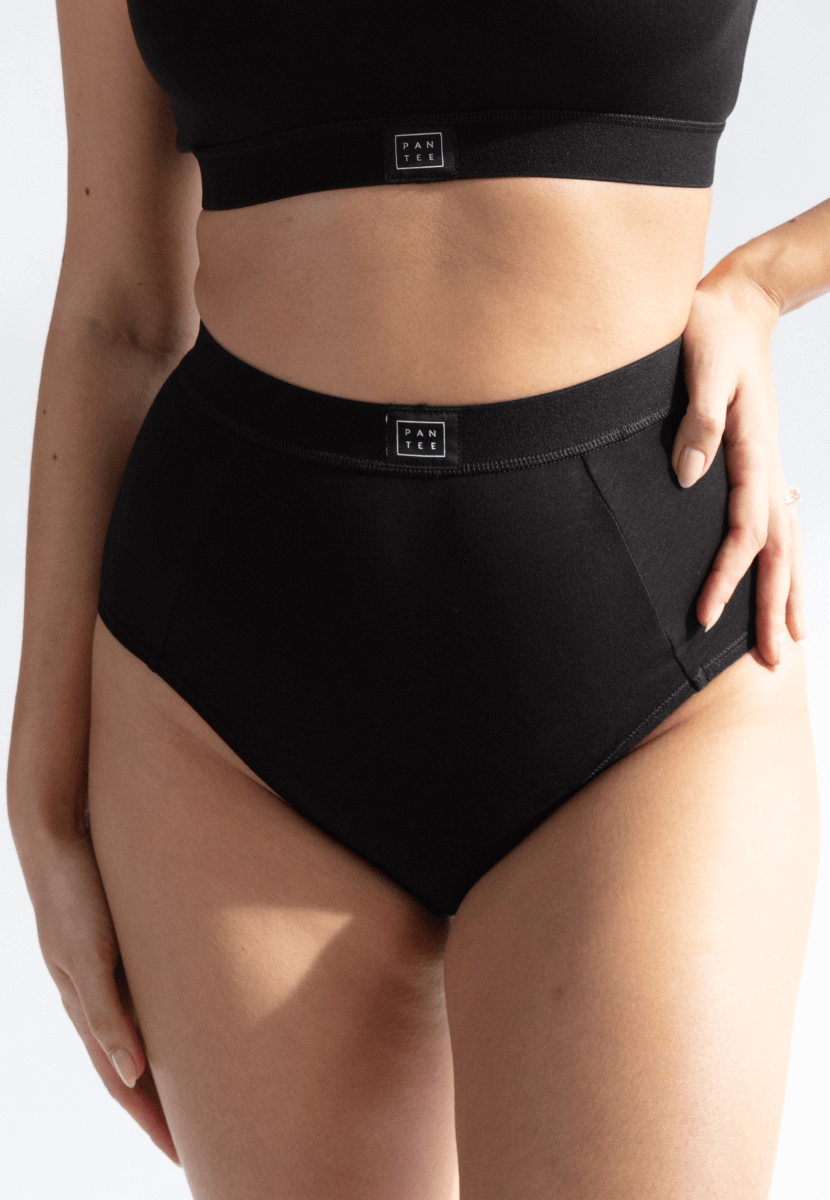 black high-waisted-briefs | high-waisted-cotton-briefs | cotton-briefs | high-waisted-cotton-underwear