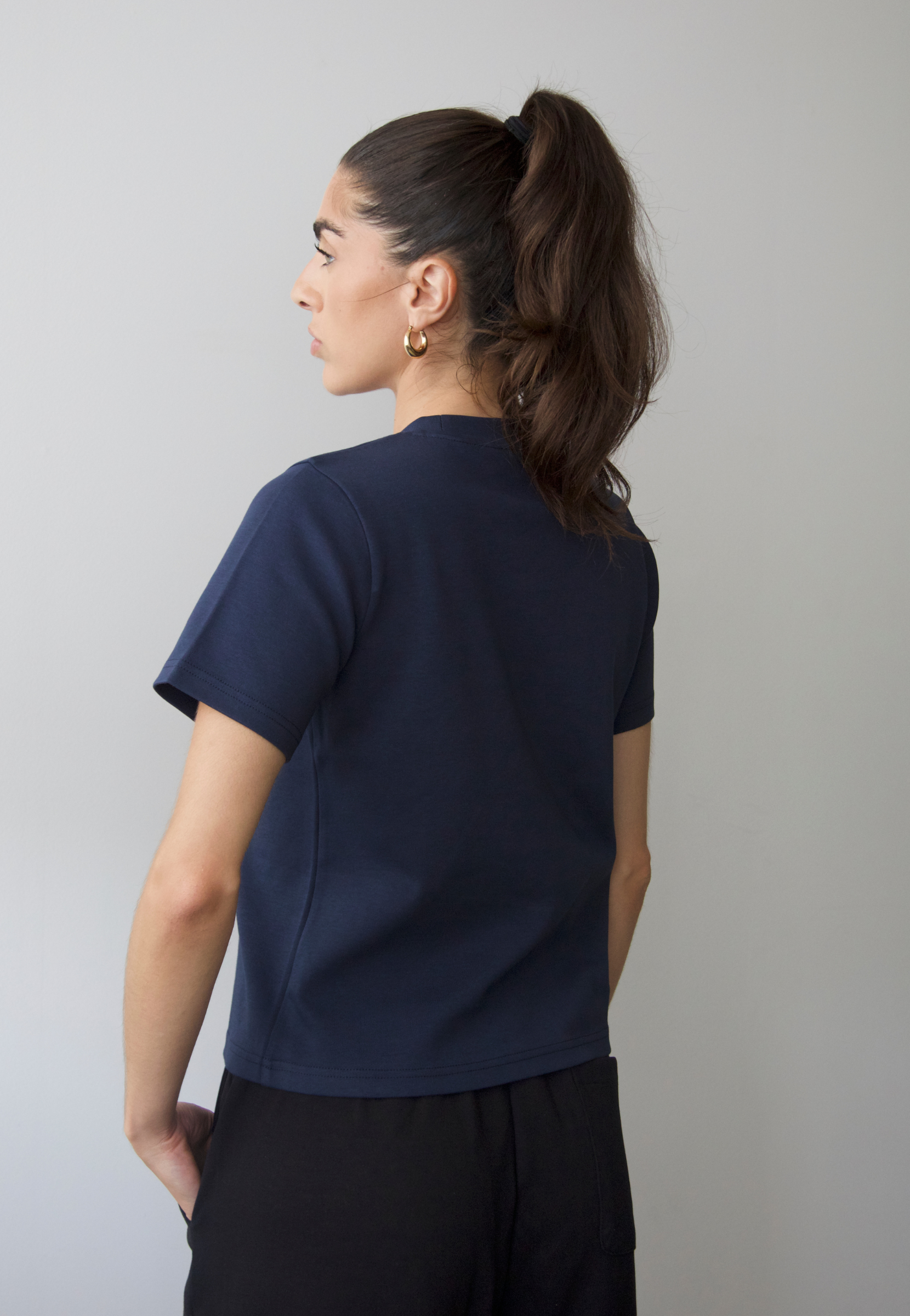 Back, Relaxed Fit T-shirt, Outer Space