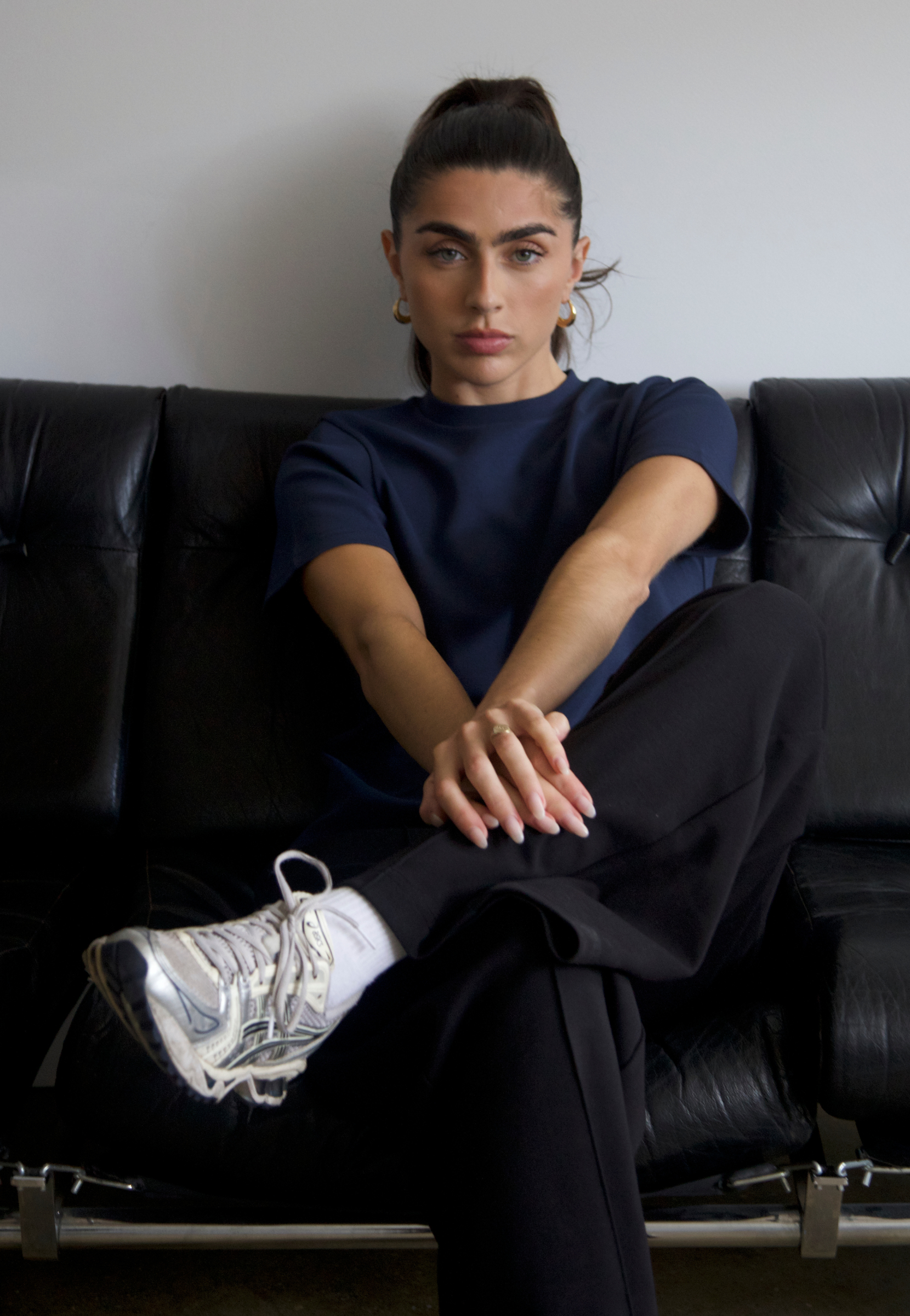 Front, Relaxed Fit T-shirt, Outer Space