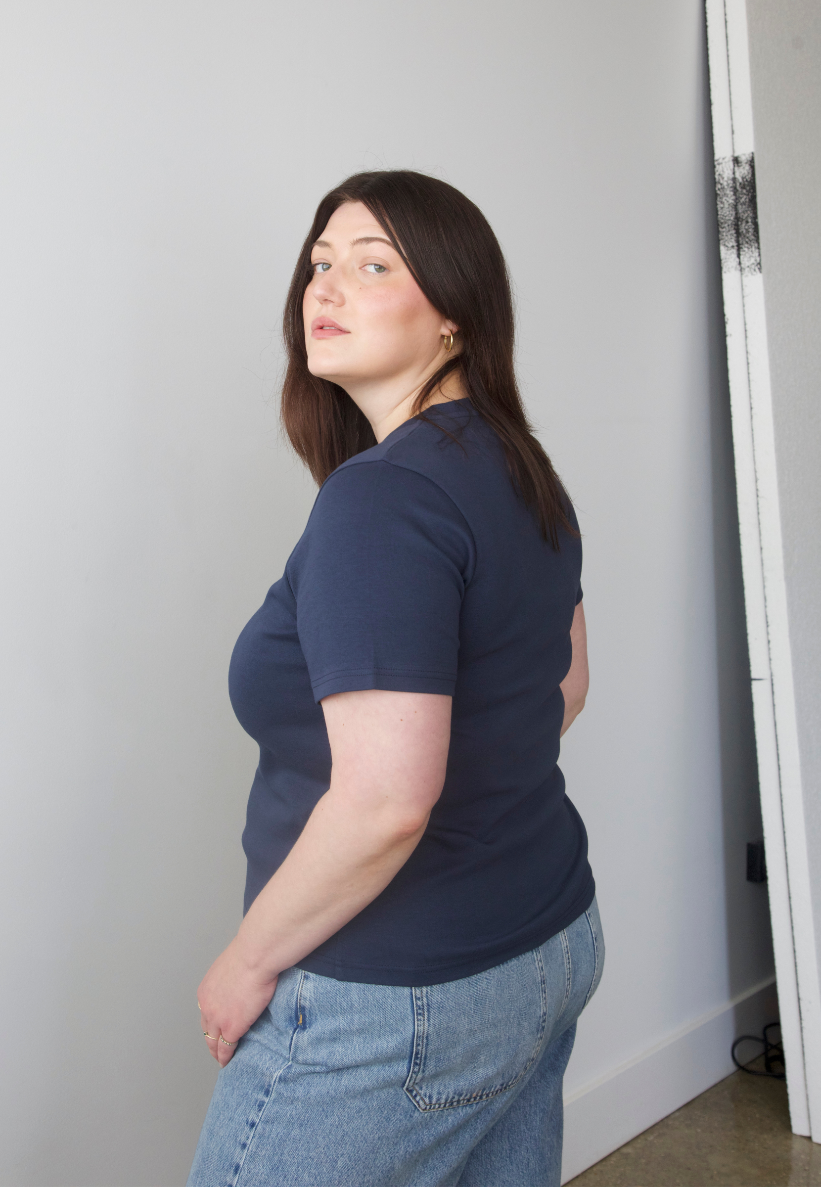 Side, Relaxed Fit T-shirt, Outer Space