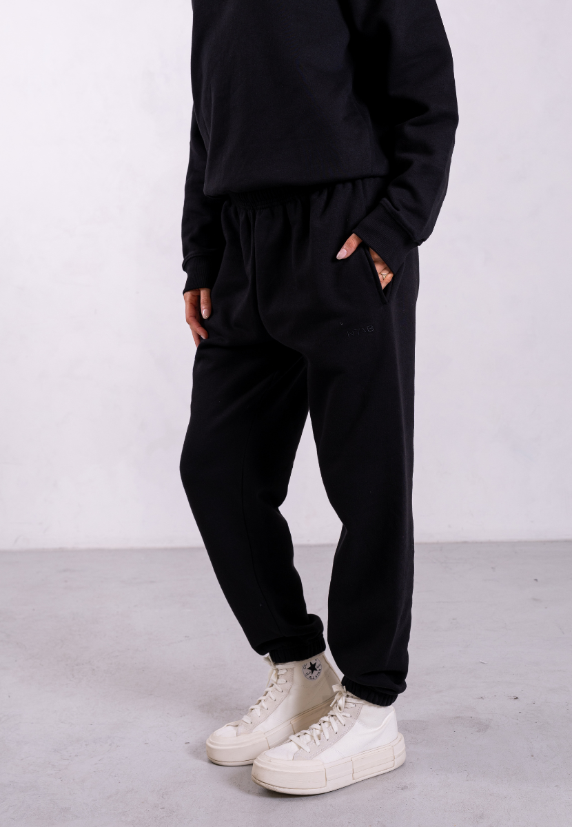 Sweatpants Black Pantee