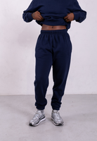 navy cotton sweatpants