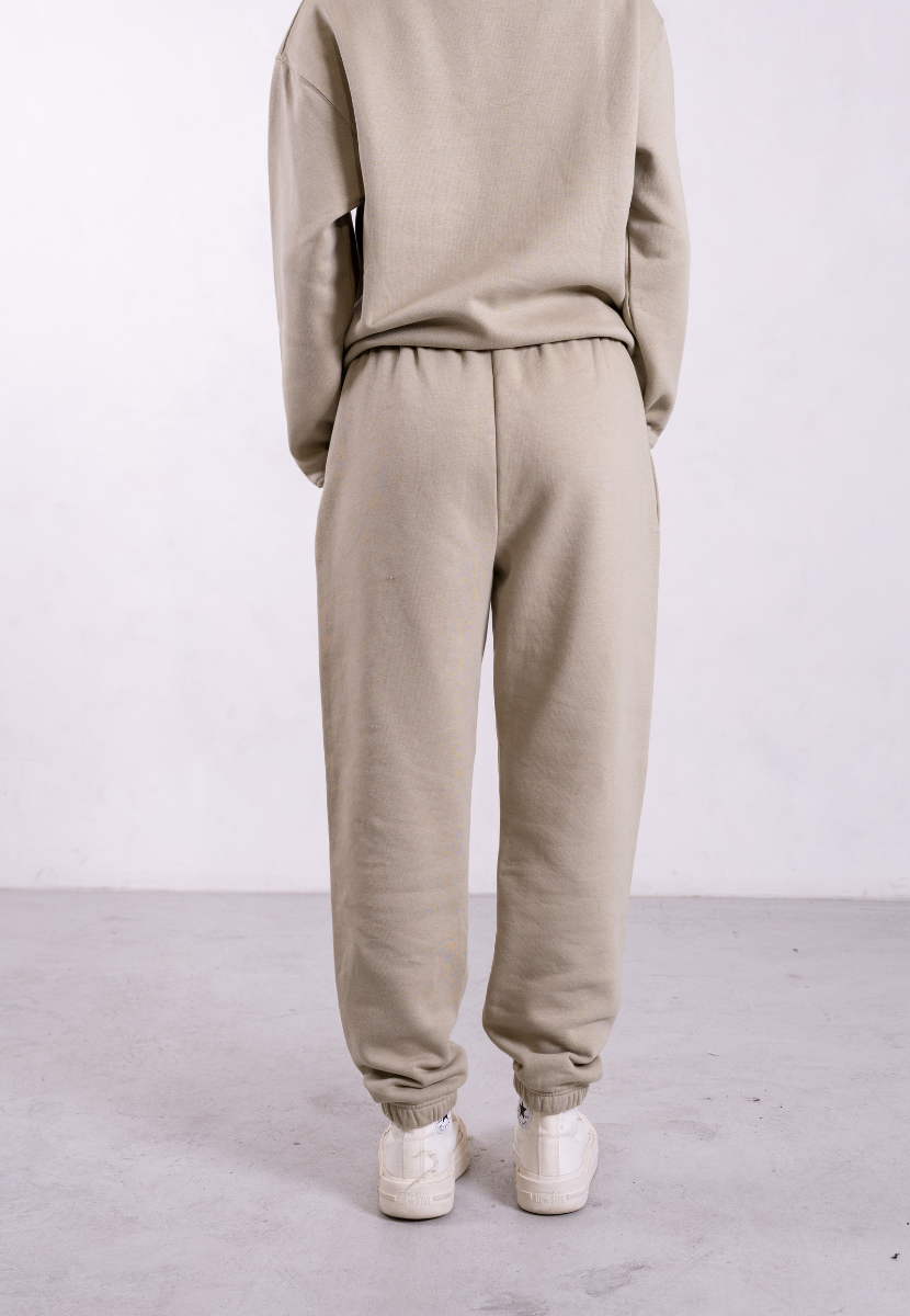 organic cotton sweatpants sage grey 