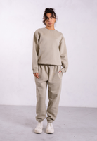 organic cotton sweatpants sage grey 